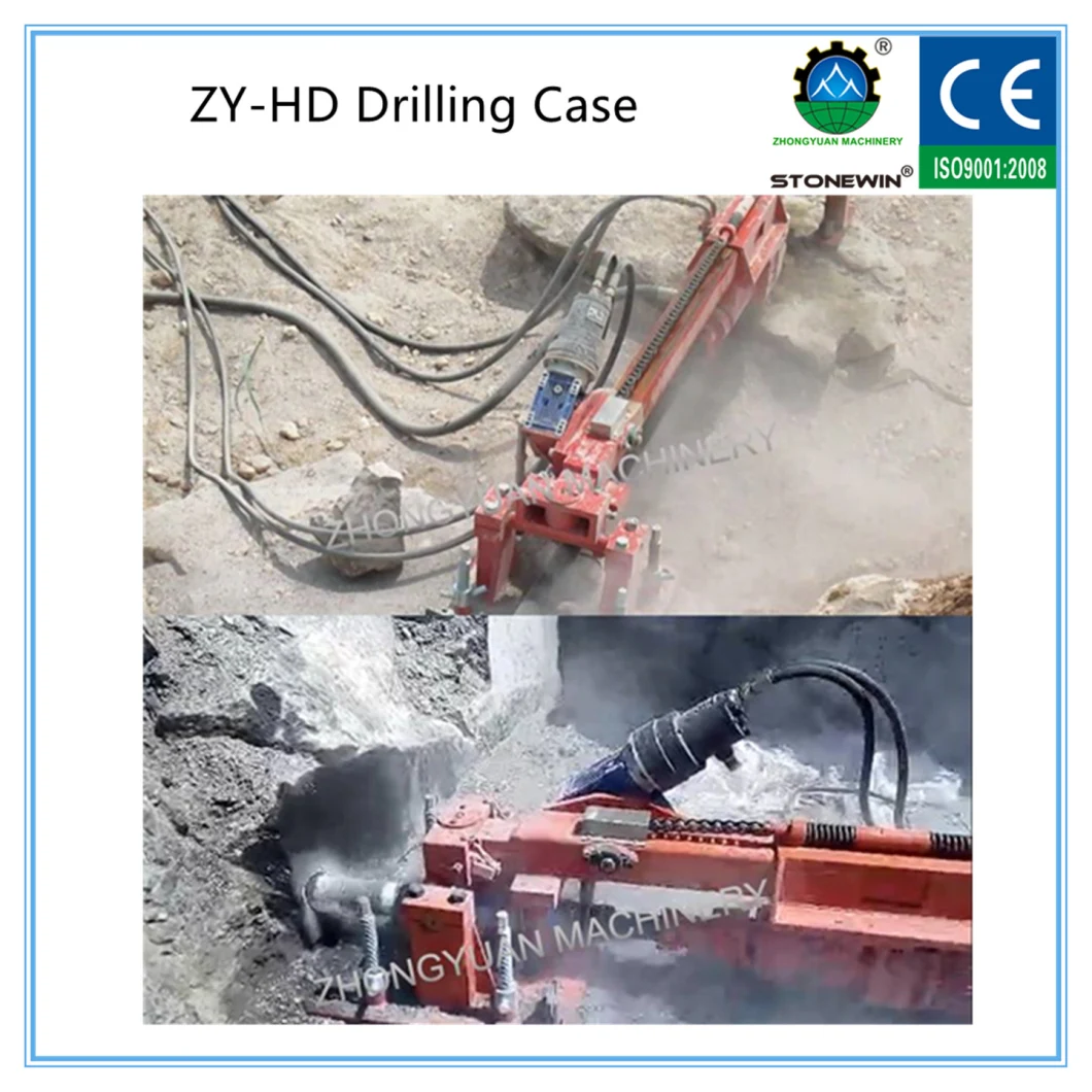 Horizontal Stone Drilling Machine for Marble Quarry