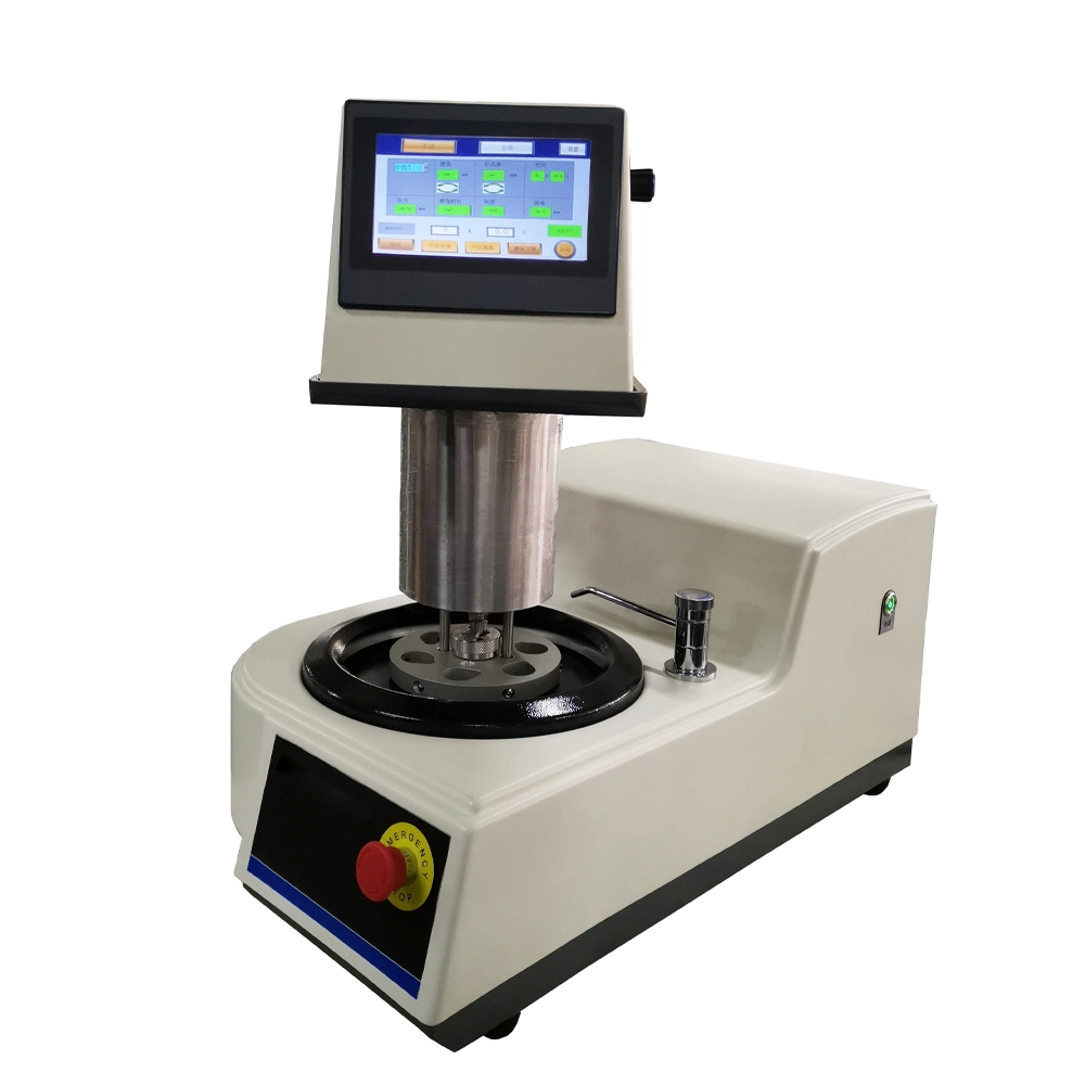 Manual Double Disc Grinding Polishing Machine for Metallographic Analysis