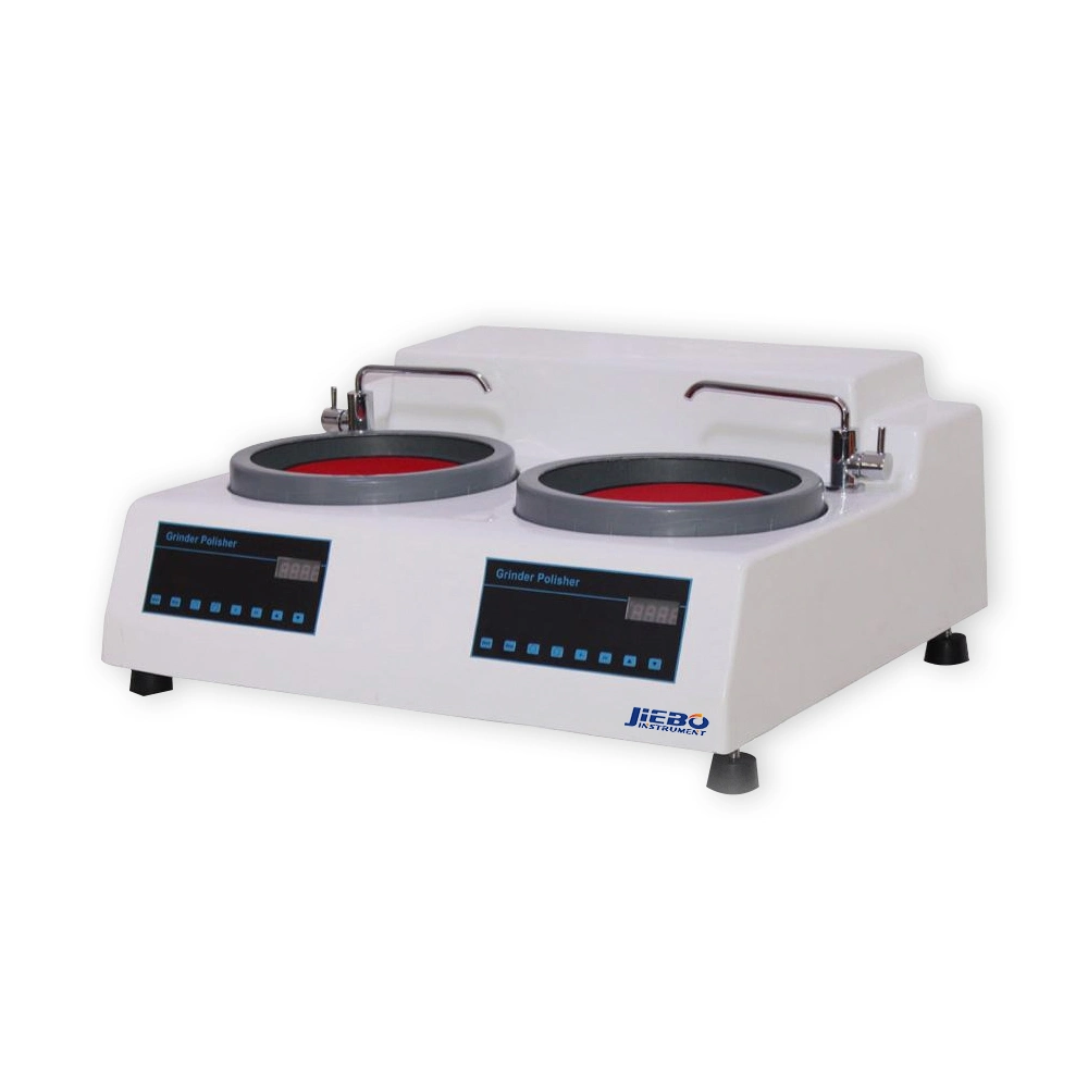 Manual Double Disc Grinding Polishing Machine for Metallographic Analysis